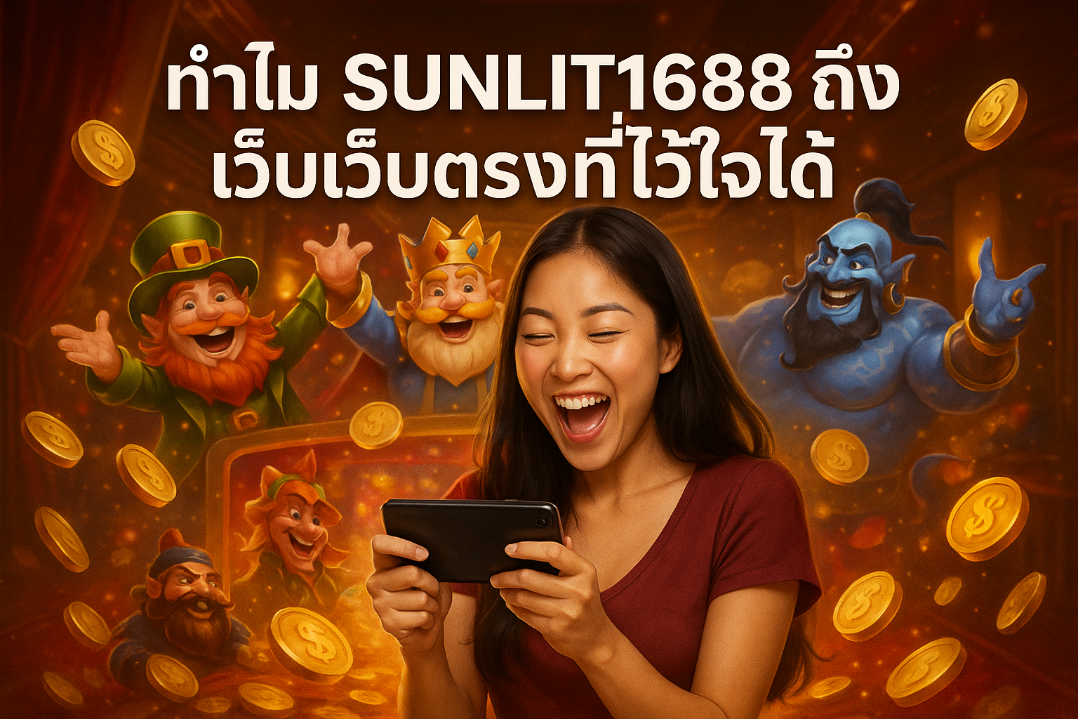 ทำไม SUNLIT1688 ถึงเป็นเว็บตรงที่ไว้ใจได้