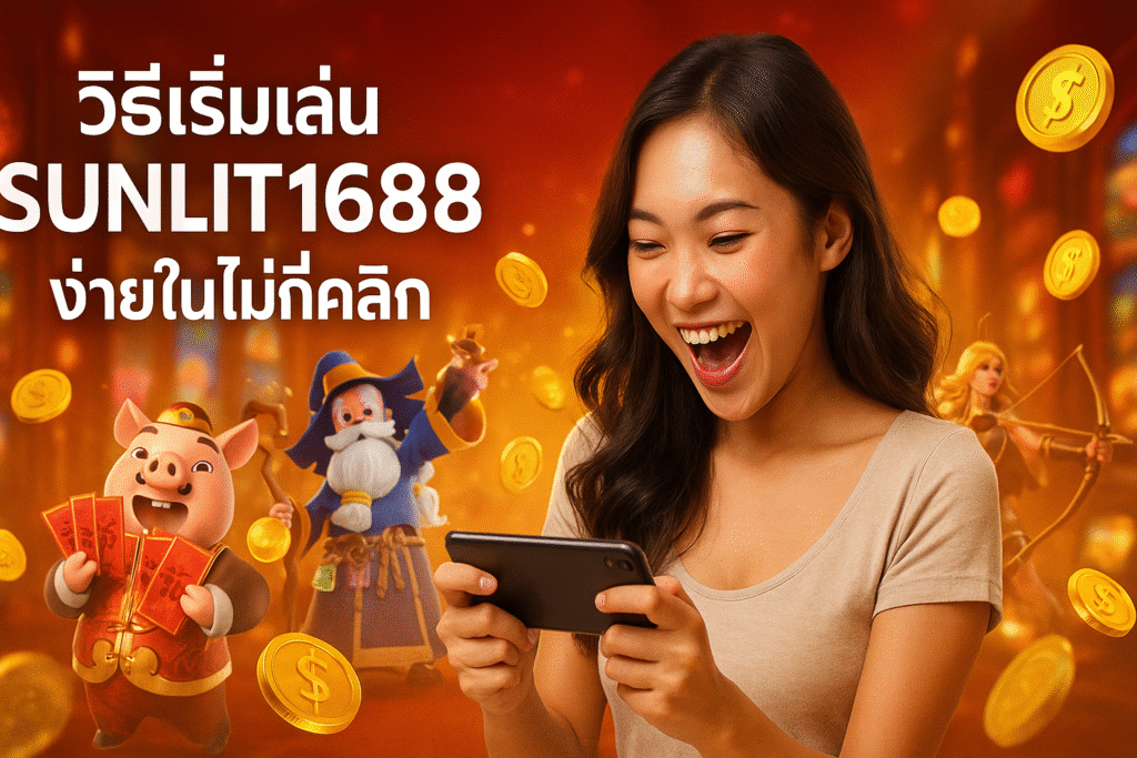 วิธีเริ่มเล่น SUNLIT1688 ง่ายในไม่กี่คลิก