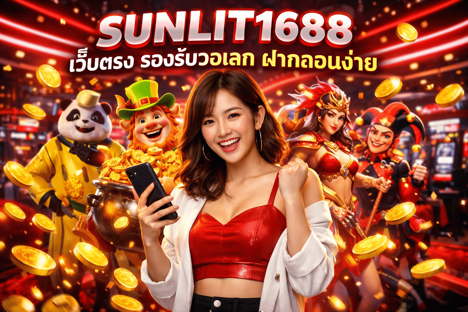 SUNLIT1688 เว็บตรง รองรับวอเลท ฝากถอนง่าย